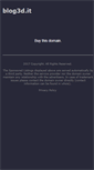 Mobile Screenshot of blog3d.it